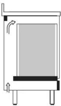 HOTPOINT Deco MHR 940.1 (AN)/HA - Installation des fours à encastrer - 1