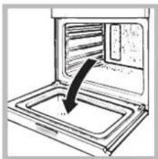 HOTPOINT Style FH 53 IX/HA - De ovendeur reinigen - 1
