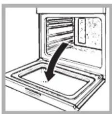 INDESIT FI 26 KC.B - Reinigung der Tür - 1