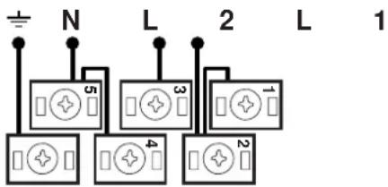INDESIT HGK 20 B - Verlegen des Netzkabels - 5