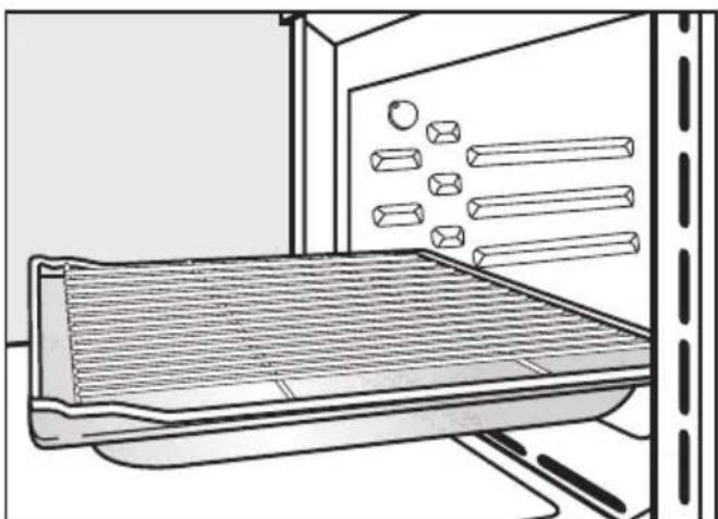 MIELE H 5040 BM - Rack with non-tip safety notches - 3