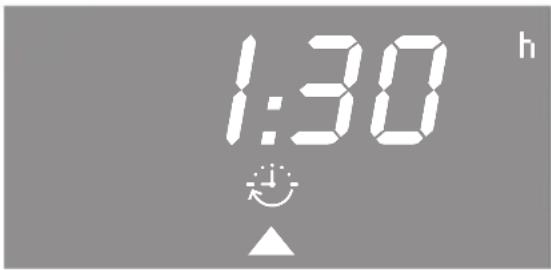 MIELE H 5040 BM - – Example: Entering the duration and delaying the finish time - 2