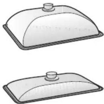 MIELE H 5040 BM - Gourmet oven dish lid - 1