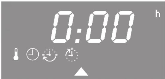 MIELE H 5040 BM - – Example: Entering the duration - 1