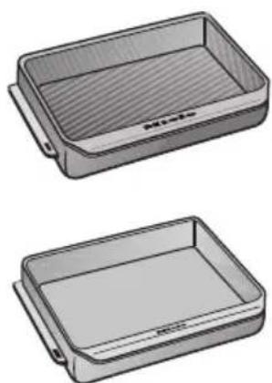 MIELE H 5040 BM - Gourmet oven dish HUB 61-22 and HUB 61-35 - 1
