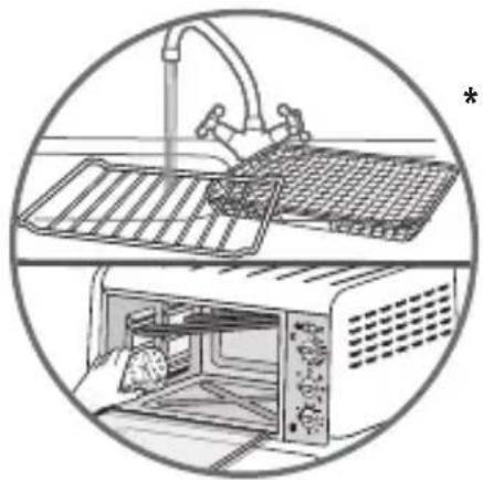 TEFAL Delice Compact OF2658 - Cleaning advises - 清潔建議 - 5