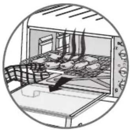 TEFAL Delice Compact OF2658 - Turbo\* function - 特快焗\*功能 - 9