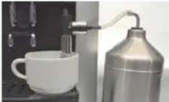KRUPS Espresseria Automatic EA8025 - Preparation of a cappuccino or a caffe latte with the auto-cappuccino accessory - 2