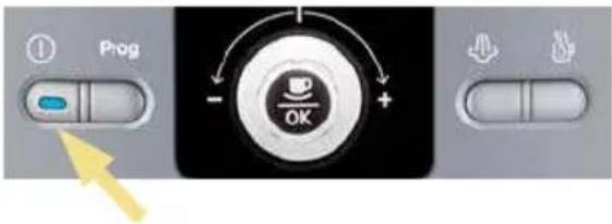 KRUPS Espresseria Automatic EA8025 - Rinsing the coffee circuit - 1
