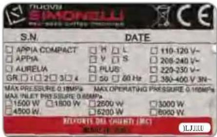 NUOVA SIMONELLI Appia 1 Group V - ATTENTION - 2