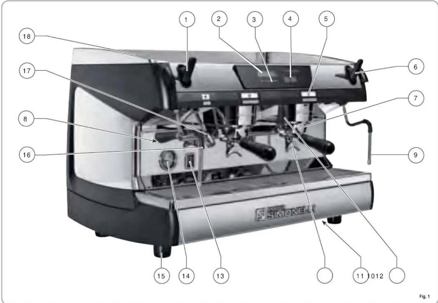 NUOVA SIMONELLI Aurelia Digit - DESCRIPTION AURELISI- V - DIGIT - T3 - 1
