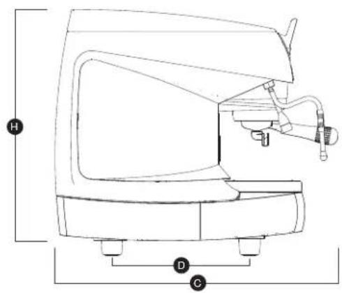 NUOVA SIMONELLI Aurelia II V - TECHNICAL CHARACTERISTICS - 2