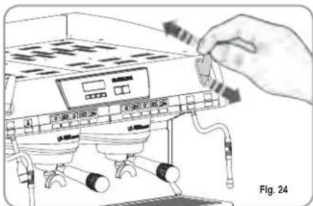 NUOVA SIMONELLI Aurelia II V - ATTENZIONE PERICOLO DI USTIONE - 1
