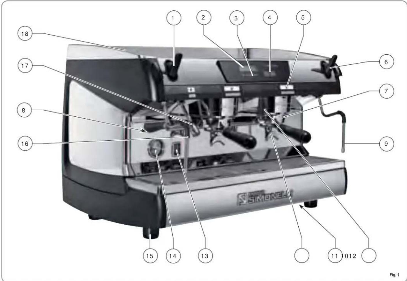 NUOVA SIMONELLI Aurelia II S - DESCRIPTION AURELISI- V - DIGIT - T3 - 1