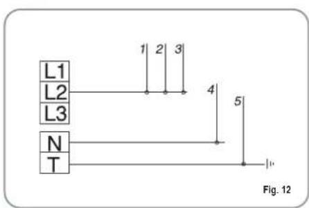 L1 L2 L3 N T 1 2 3 4 5 Fig. 12