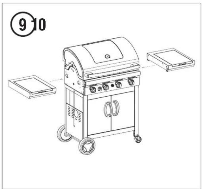 BARBECOOK Banaba - SK POKYNY PRE MONTÁŽ - 9