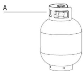 BARBECOOK Brahma 2.0 - MANGUERA Y REGULADOR - 1