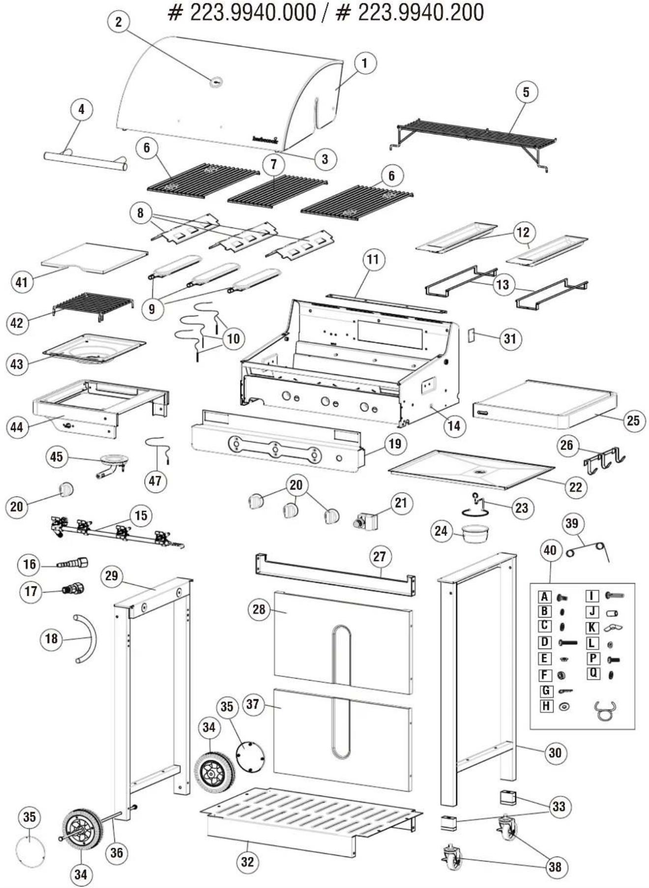 BARBECOOK Brahma 2.0 - Brahma 4.0 - 1