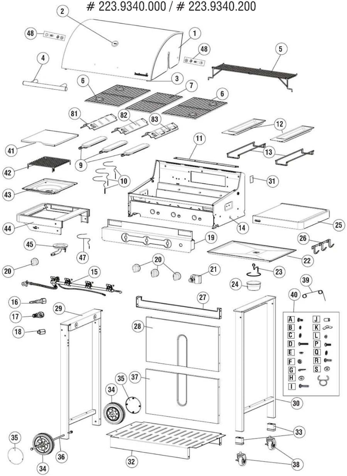 BARBECOOK Brahma 2.0 Ceram - / # 223.9340.200 - 1