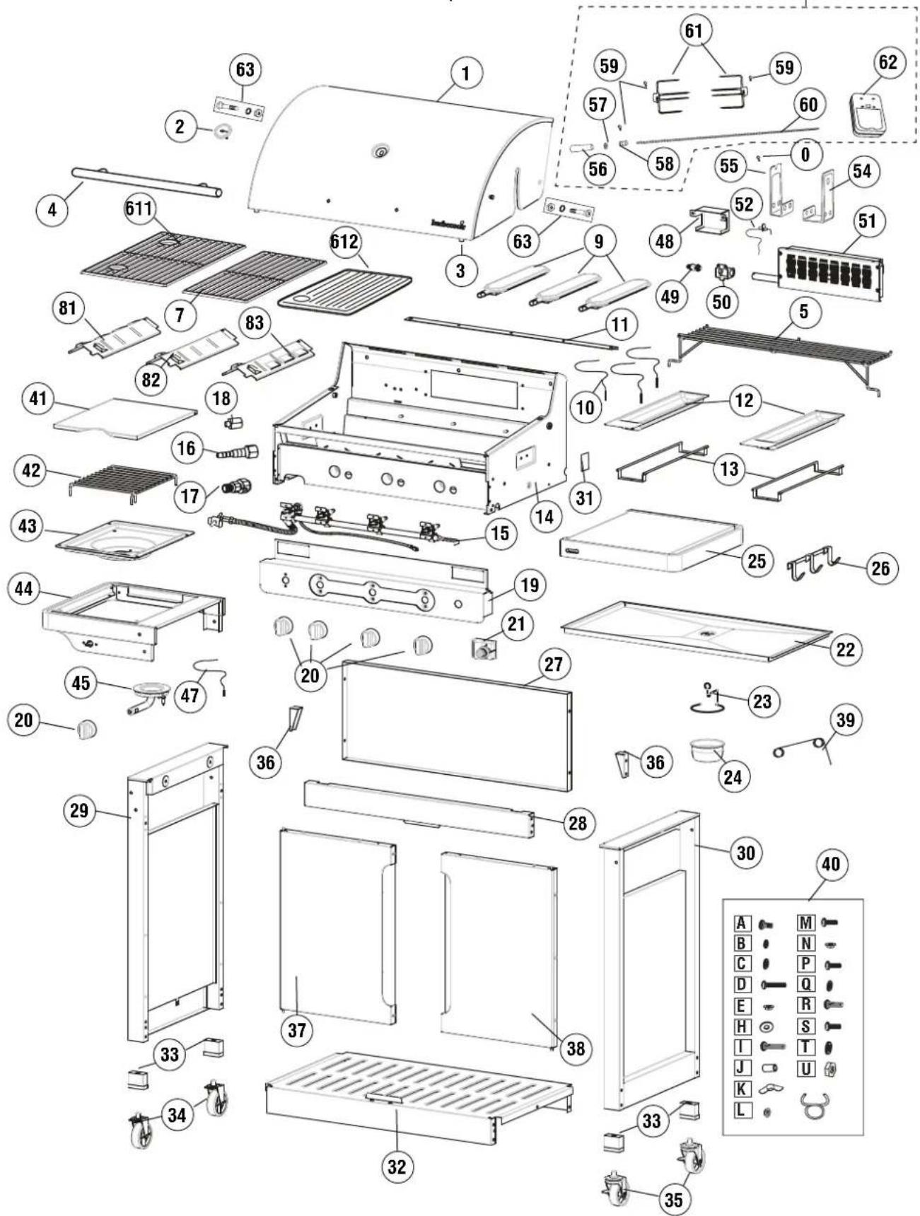 BARBECOOK Brahma 4.2 - Brahma 5.2 - 1