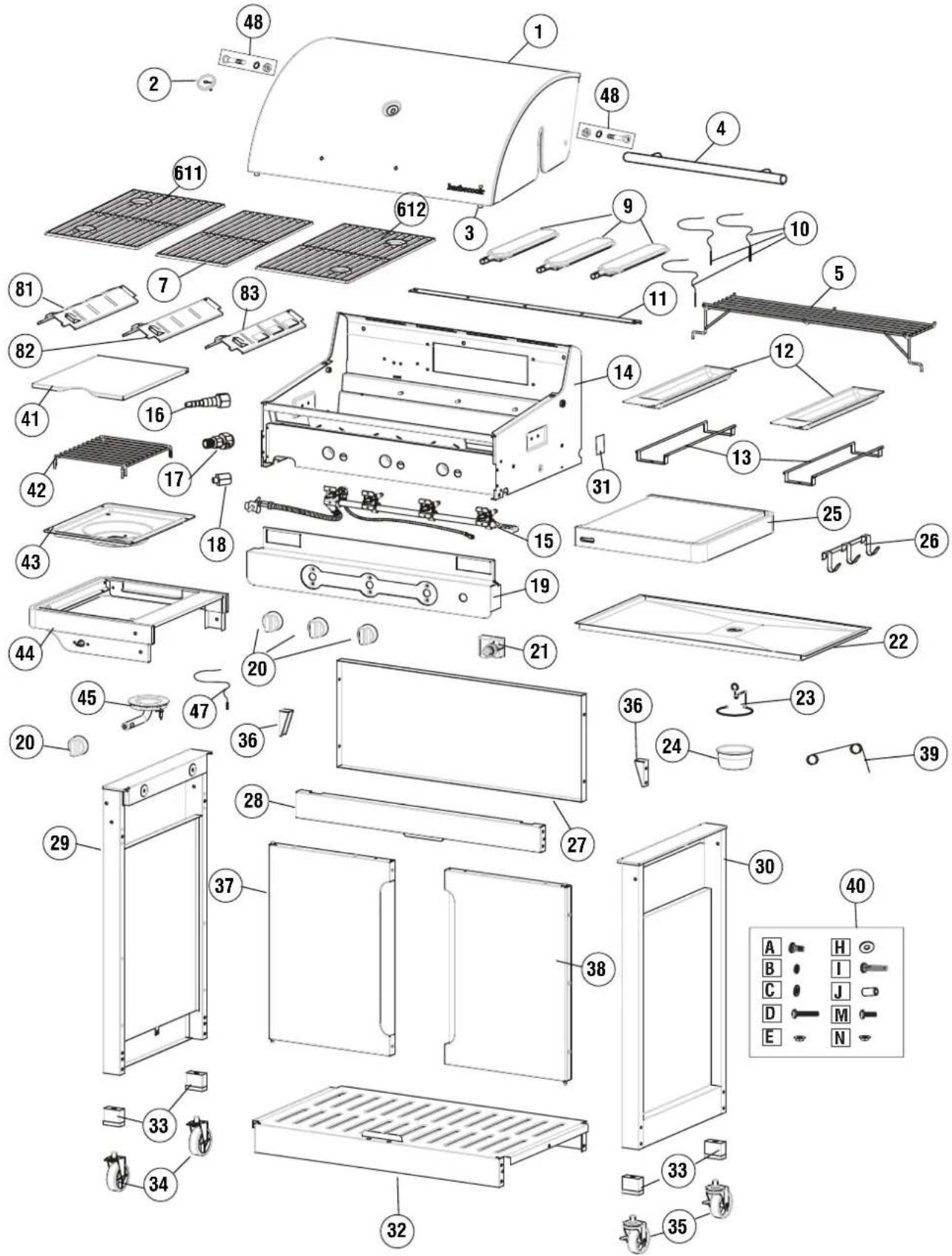 BARBECOOK Brahma 4.2 - Brahma 4.2 - 1