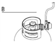 BARBECOOK Brahma 4.2 - VOOLIK JA REGULAATOR - 1