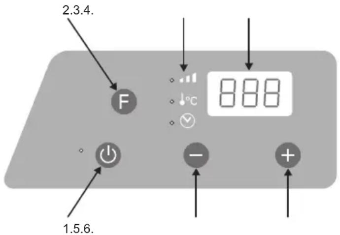 BARBECOOK Hercules - BEDIENFELD - 1