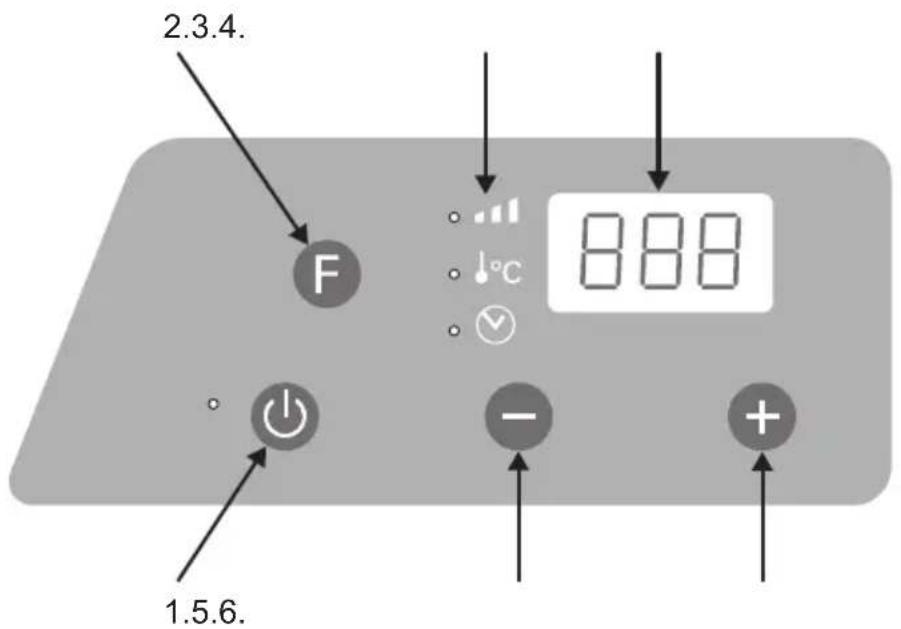 BARBECOOK Hercules - OPERATING PANEL - 1