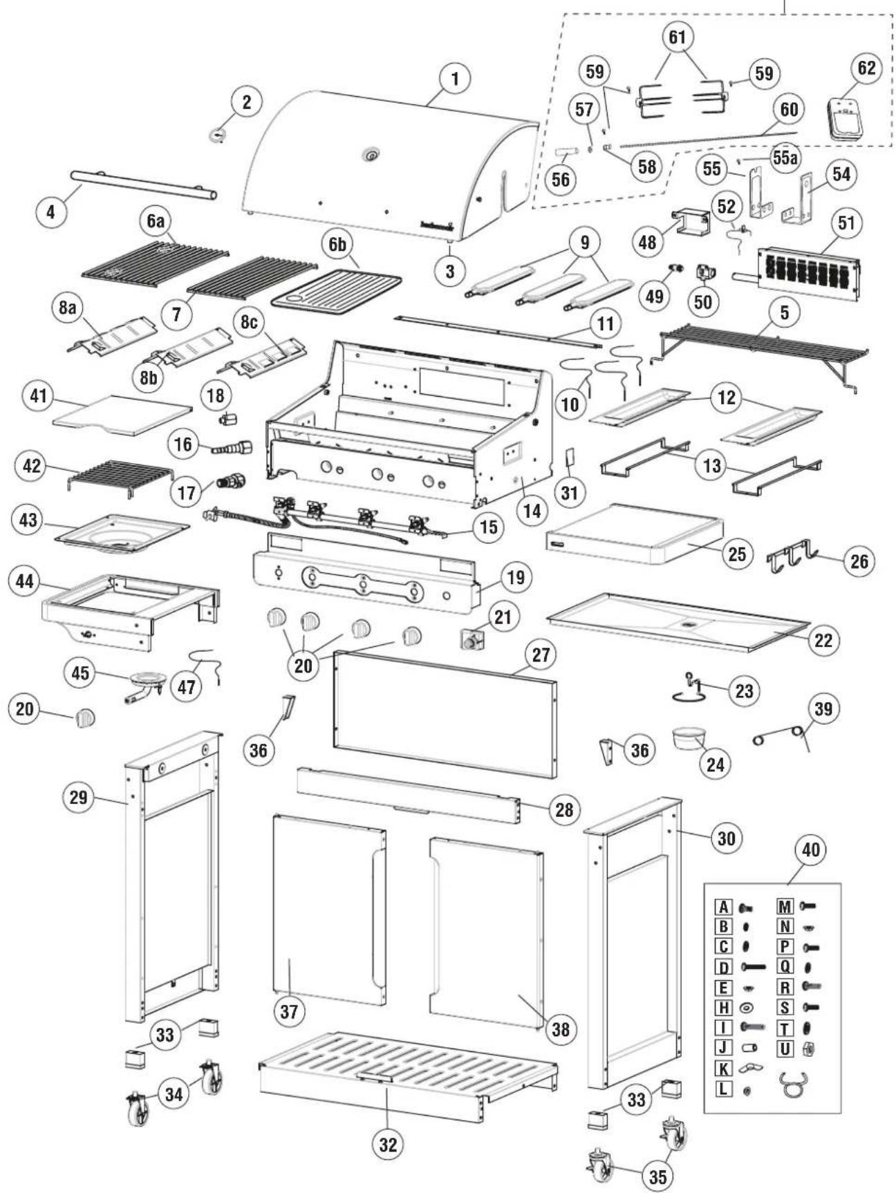BARBECOOK Manua 1 - / # 223.9952.200 - 1