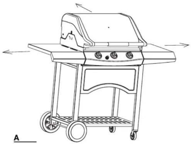 BARBECOOK Nassau Inox III - INSTALLATION - 1