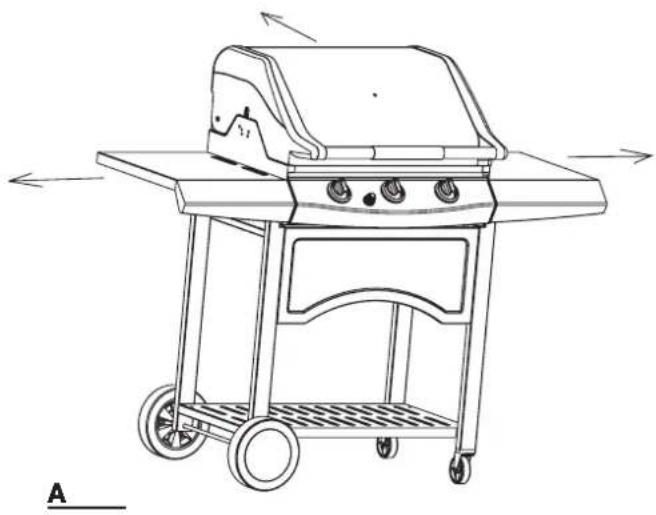 BARBECOOK Nassau Inox III - INSTALLATIE - 1
