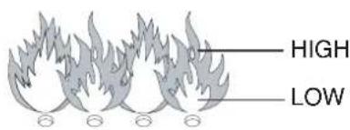 BARBECOOK Vanilla - CONTROLE VISUEL DES FLAMMES - 1