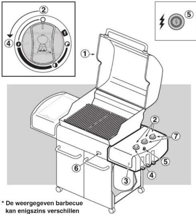 WEBER Genesis E/S-320 - UITZETTEN - 1