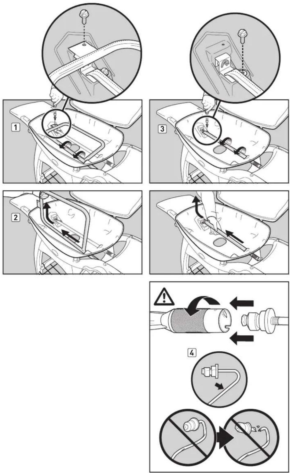 WEBER Q320 - Remove Burner Tubes - 1