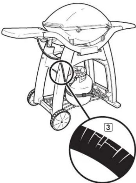 WEBER Q320 - HOSE INSPECTION - 3