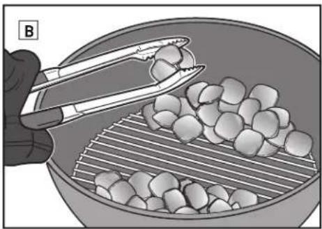 WEBER Smokey Joe Gold - Cuando termine de cocinar... - 1