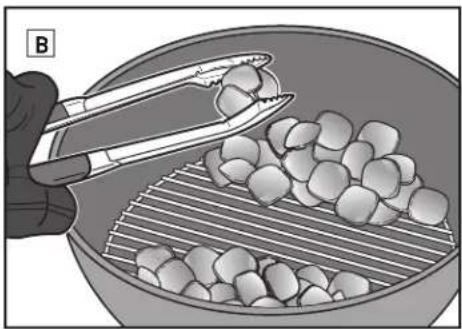 WEBER Smokey Joe Gold - Efter tilberedning ... - 1