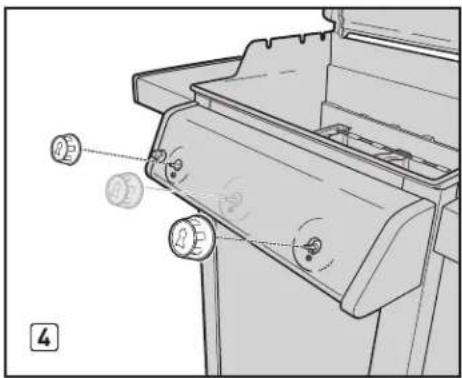 WEBER Spirit E-210 Classic - Remove Manifold - 3