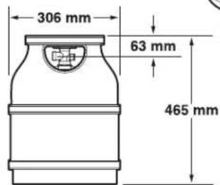 WEBER Spirit E-210 Classic - INSIDE CABINET REQUIREMENTS - 7