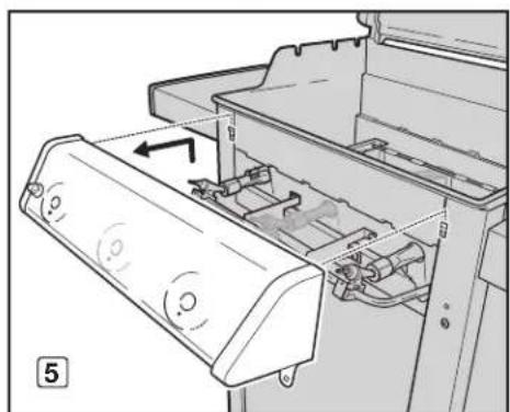 WEBER Spirit E-210 Classic - Remove Control Panel - 4