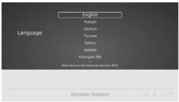 HARMAN KARDON BDS 280 - Setting up the System - 1