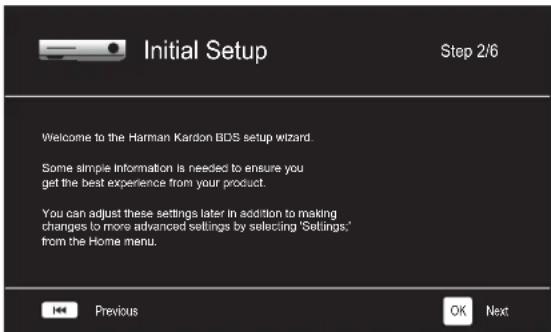 HARMAN KARDON BDS 575 - Initial Setup - 2