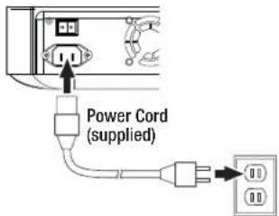 HARMAN KARDON BDS 575 - Connecting the AC Power - 1