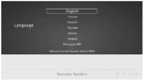HARMAN KARDON BDS 580 - Setting up the System - 1