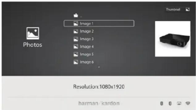 HARMAN KARDON BDS 580 - Viewing Photos - 1