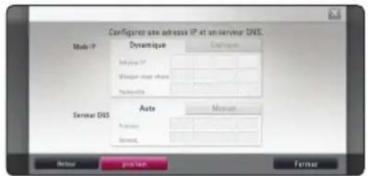 LG Smart BP620 - Réglages avancés - 2