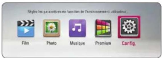 LG Smart BP620 - Réglage des paramètres - 1