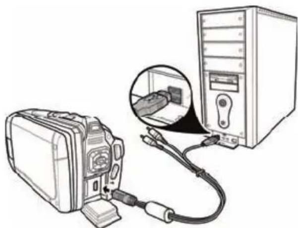 SILVERCREST DV-5300HD - Uploading recordings to a PC - 1