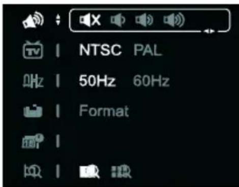 NTSC PAL 50Hz 60Hz Format