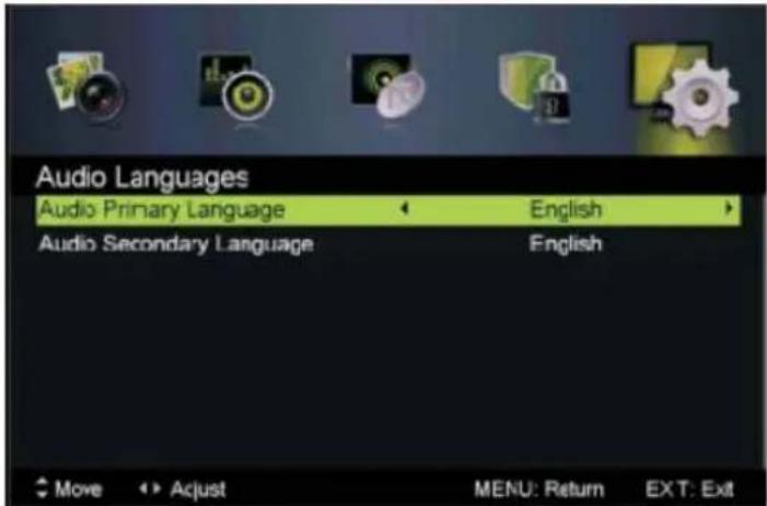 AudioSonic LE-207836 - Idioma de audio (Audio Language) - 1